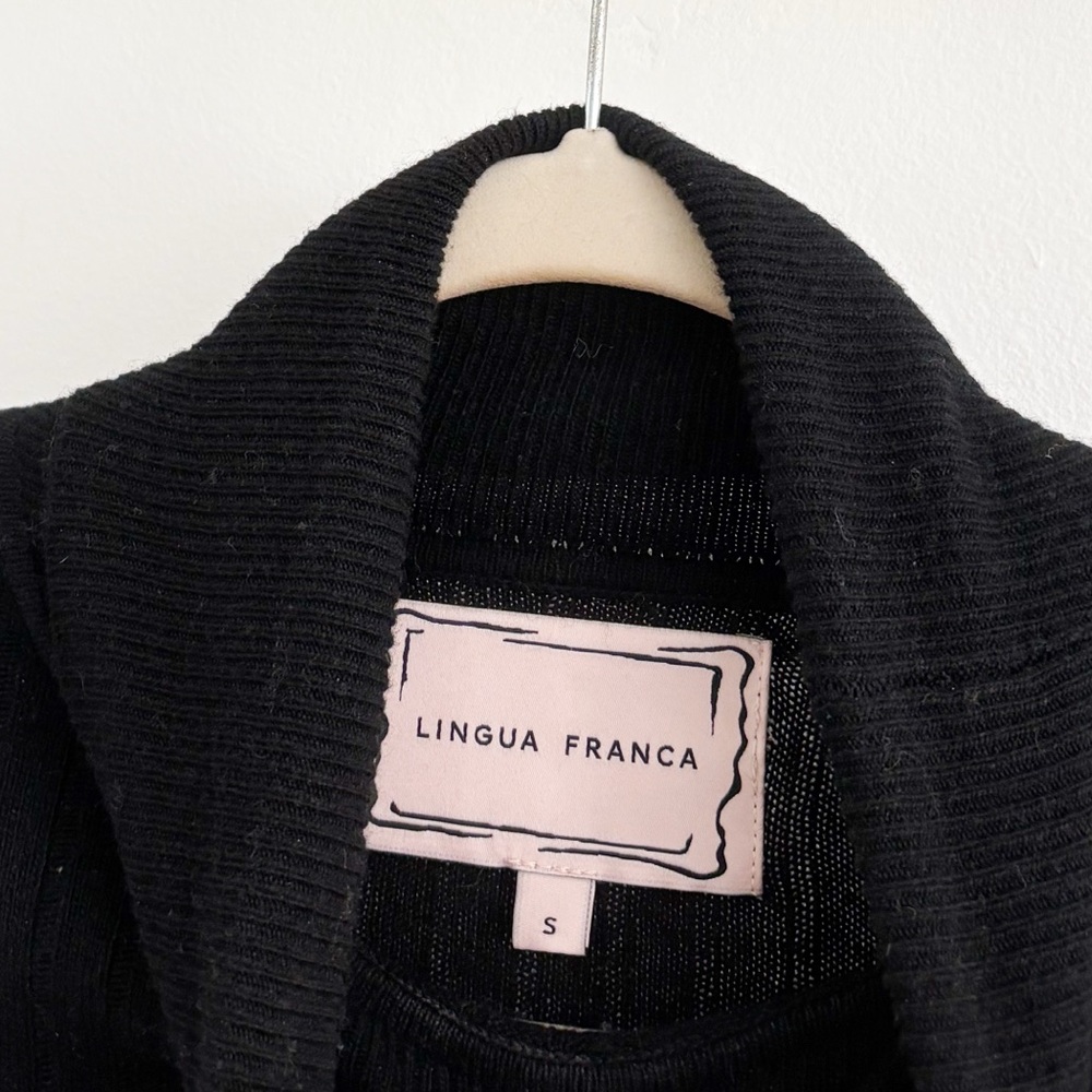 Lingua Franca Morrissey Stripe Turtleneck Small - Picture 4 of 7